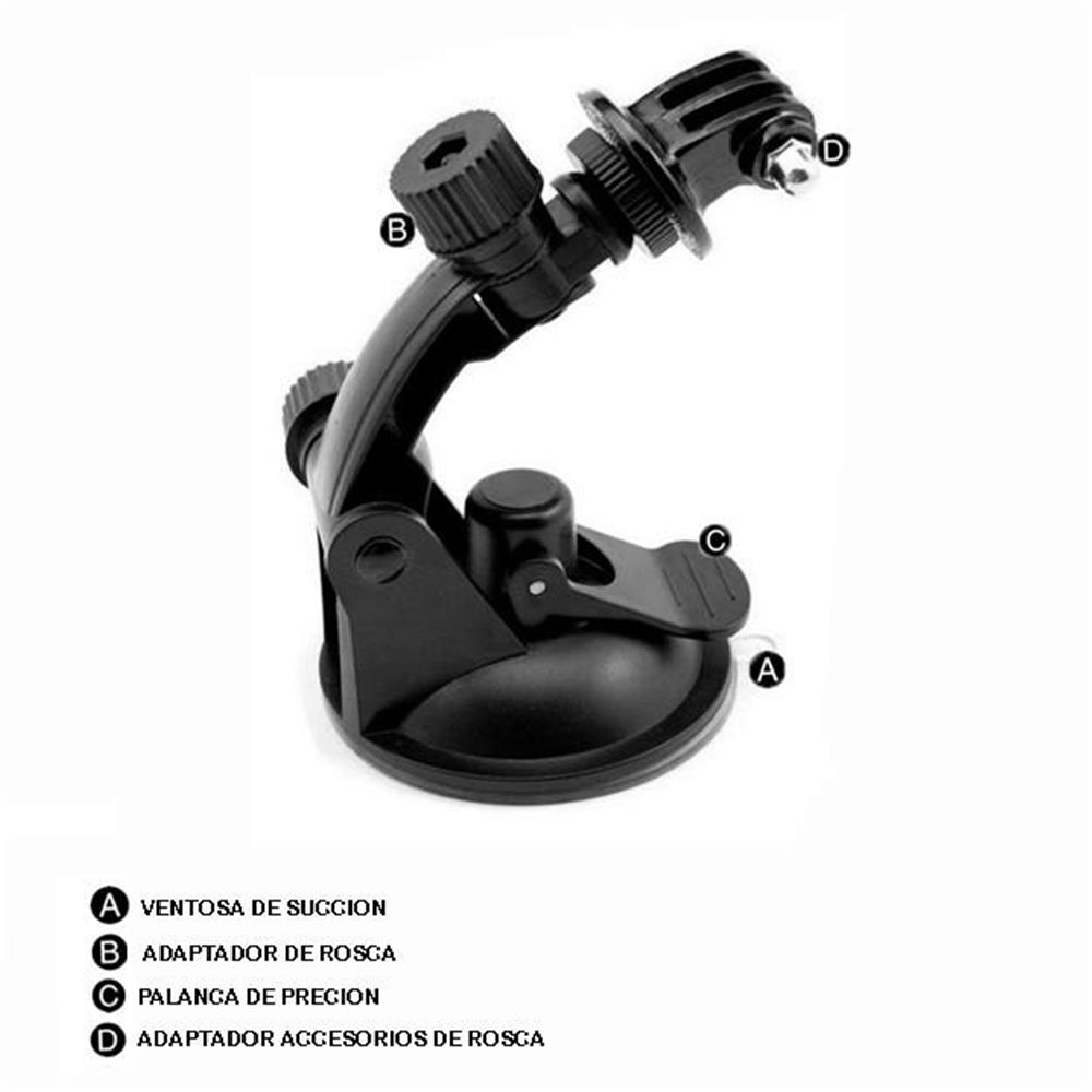 Soporte Holder Ventosas Gopro Carro Succion Ventana 1 img #5