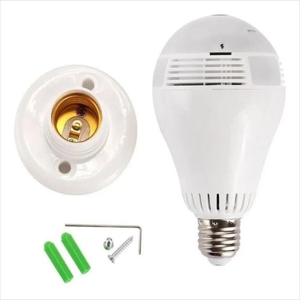 Bombillo Camara Espia 360 Wifi img #1