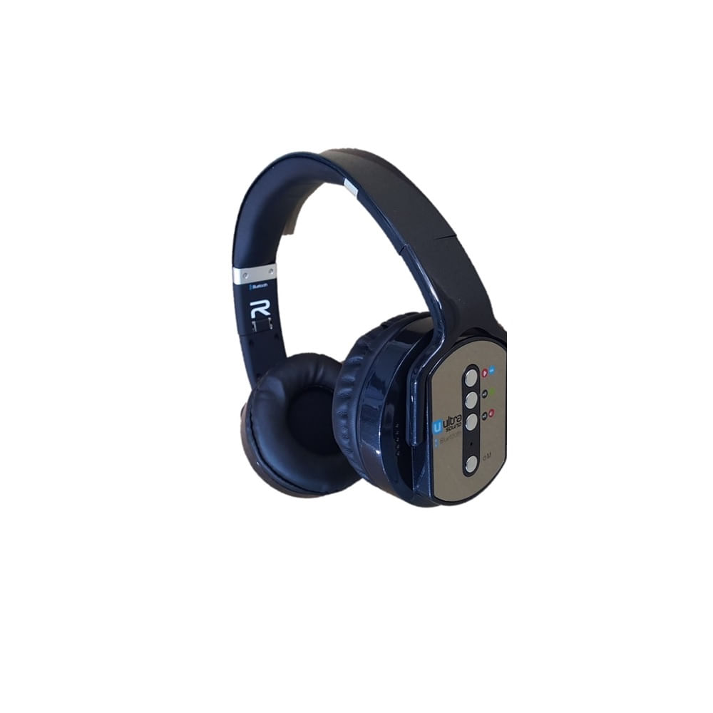 Diadema + Speaker Bluetooth Ultra Sound J&R Negro img #1