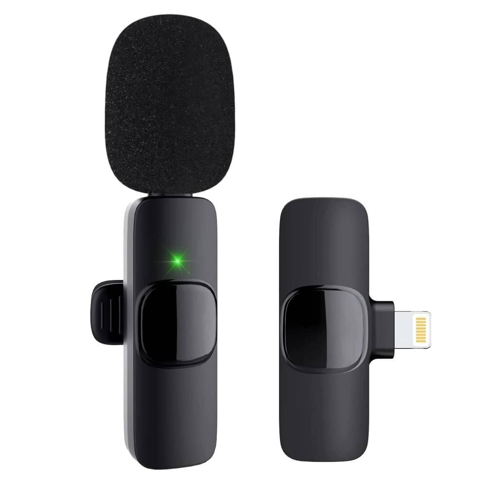 Micrófono Inalámbrico De Solapa K9 Lightning 20M img #3