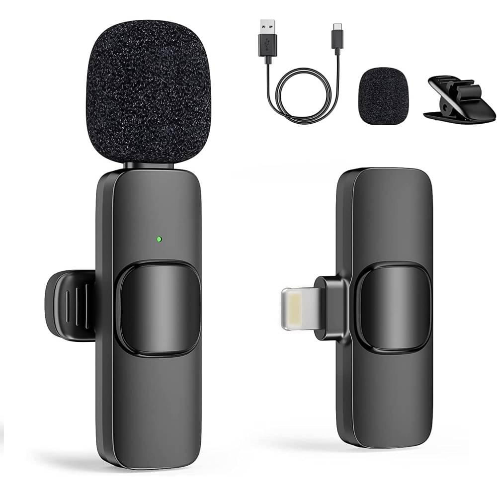 Micrófono Inalámbrico De Solapa K9 Lightning 20M img #4