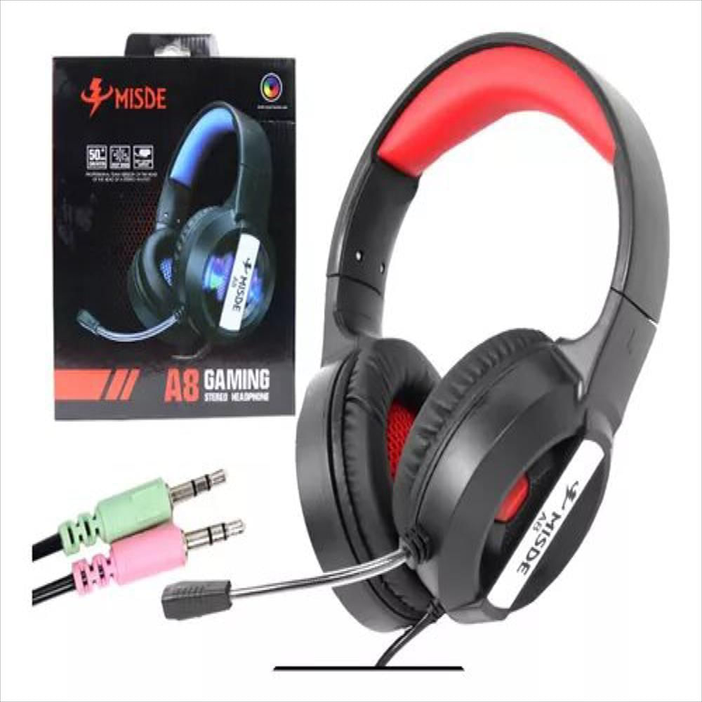 Diadema Gamer Iluminacion Led Audifonos Gaming img #2