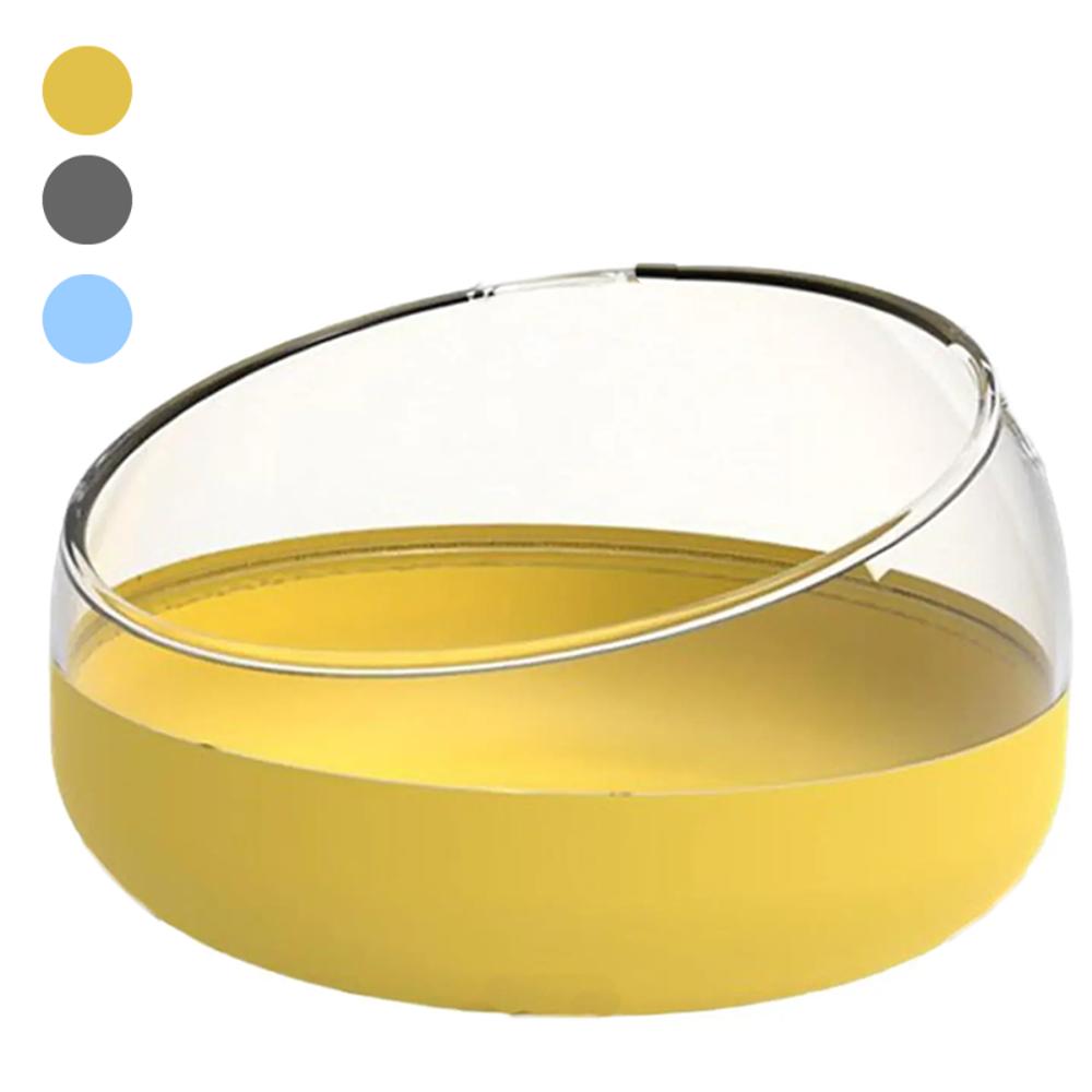 Comedero Bebedero Anti Reflujo Mascotas Perro Gato Color Gris img #3