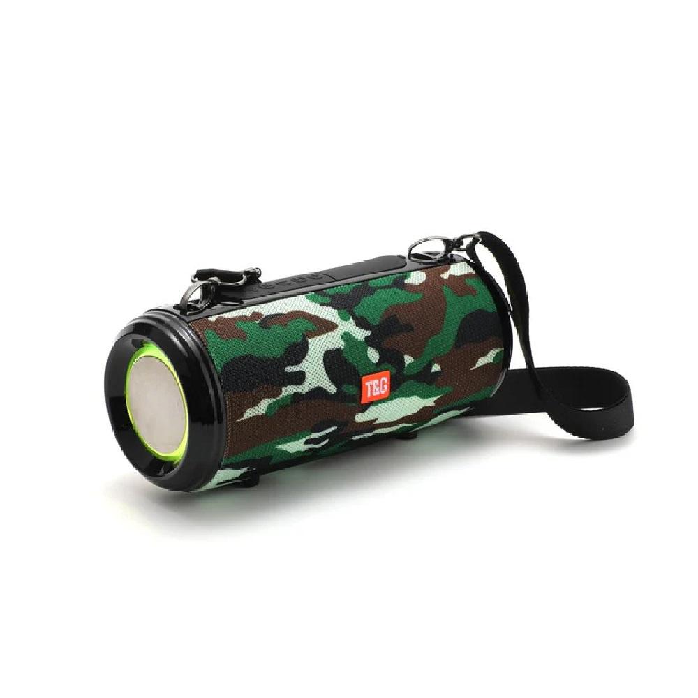 Parlante Inalámbrico Portátil Con Bluetooth Tg537 Camuflado img #1