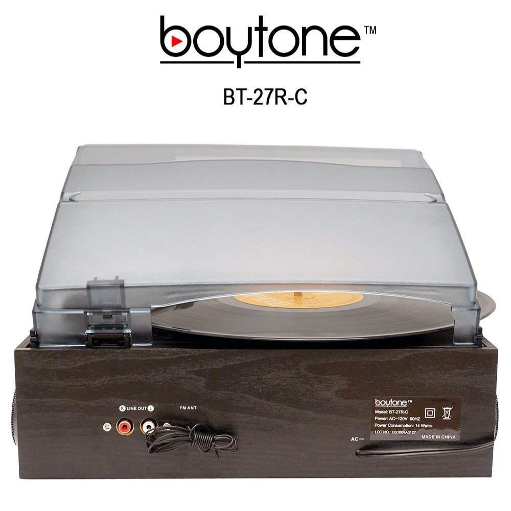 Tocadiscos Boytone Bt 27R C Conexión Bluetooth Estereo img #4