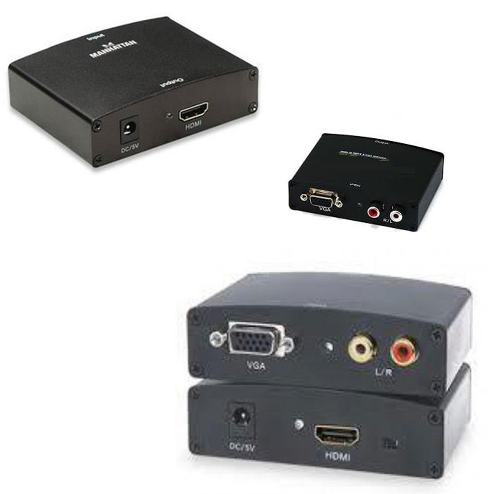 Convertidor Vga A Hdmi + Audio Alta Definición Best Soul img #1