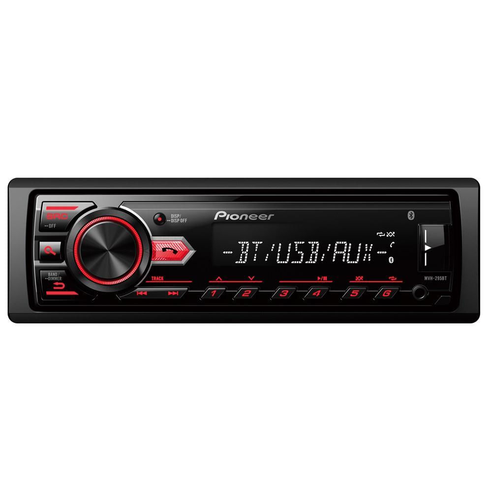 Radio Para Carro Pioneer Mvh 295Bt Bluetooth Usb Auxiliar img #2