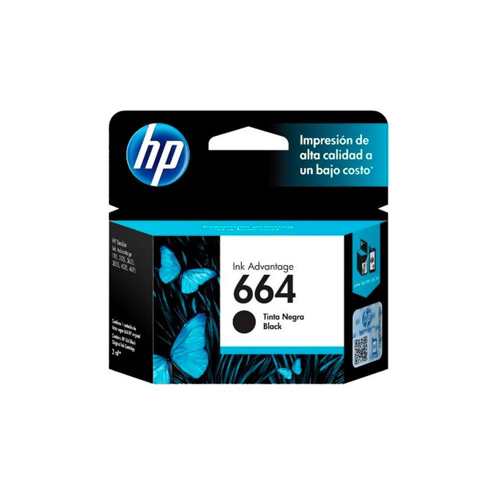 Cartucho Hp 664 Negro img #2