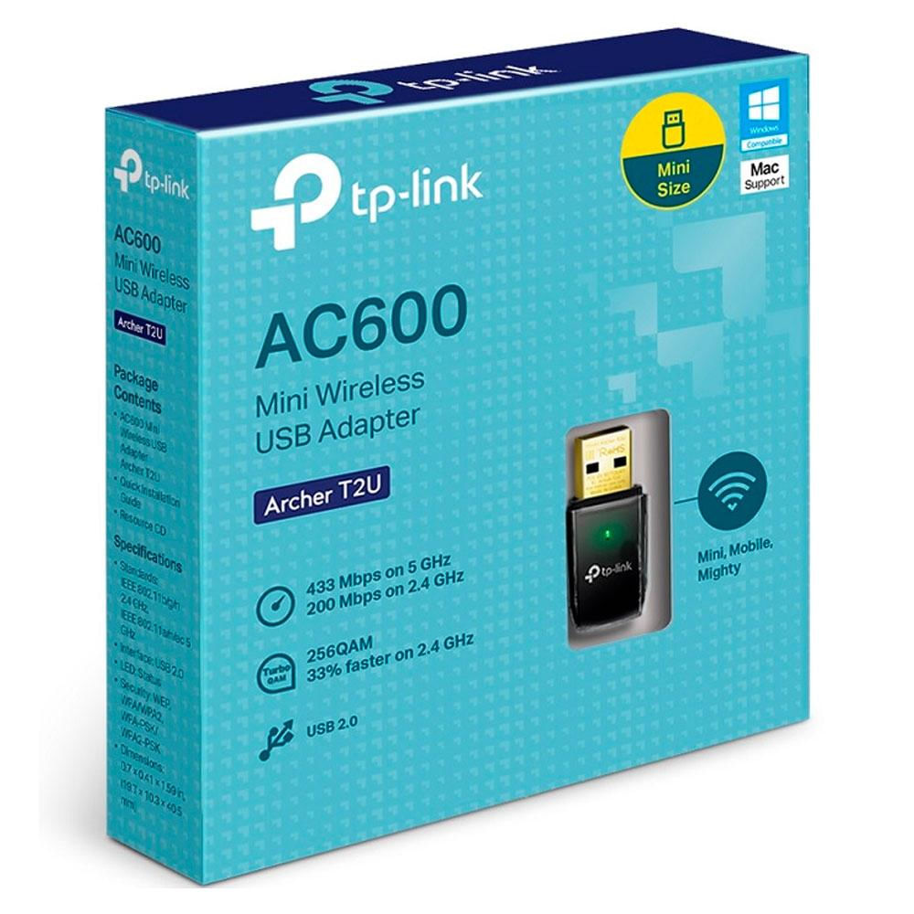 Adaptador Inalambrico Usb Ac600 Archer T2u img #2