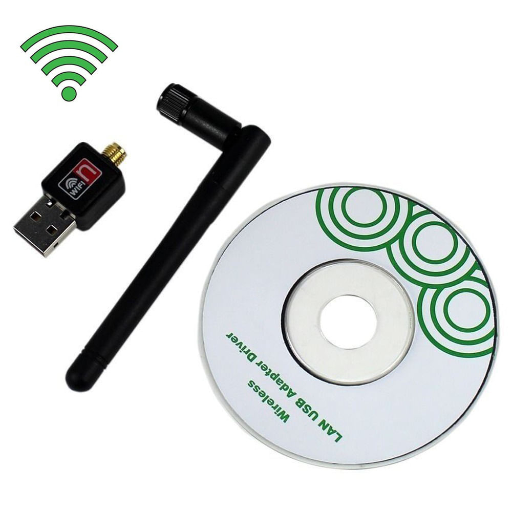 Adaptador Usb Wifi 600 Mbps + Antena Windows Linux Mac Best img #2