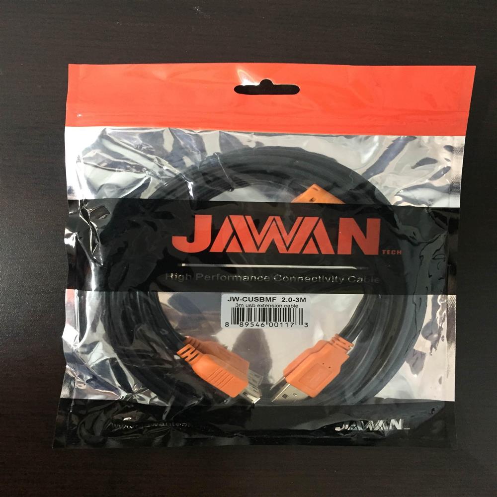 Cable Extension Usb 2.0 Jawan 3 Mtrs img #1