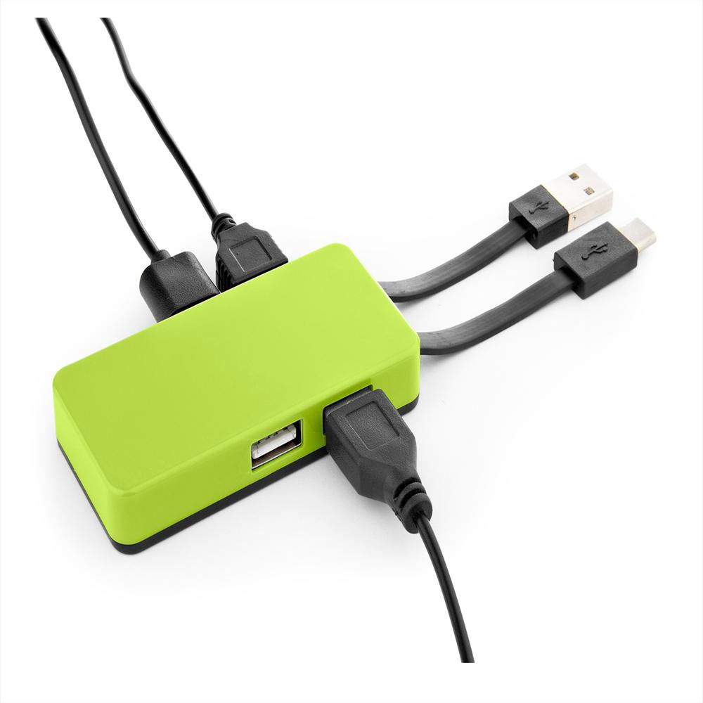 Multipuertos Usb 4 Puertos Cable Usb Y Tipo C img #1