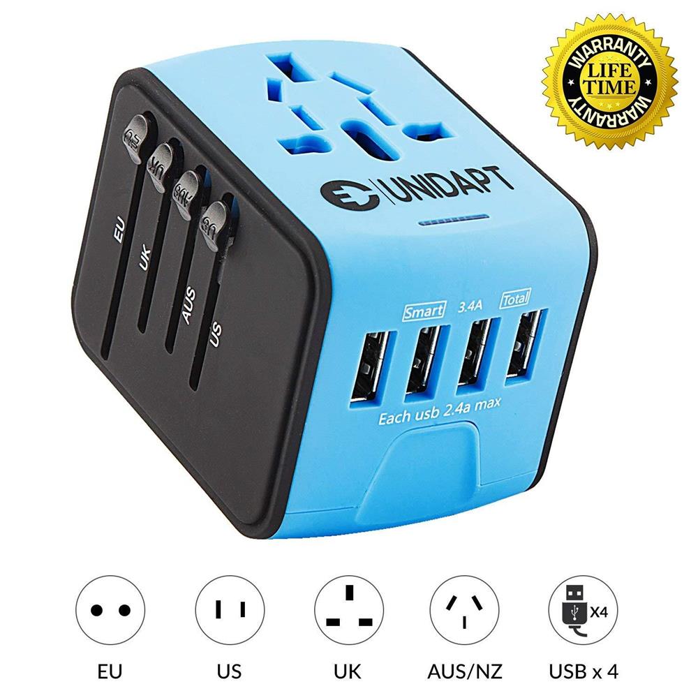 Adaptador Todo En Uno Unidapt Universal Travel Power img #1