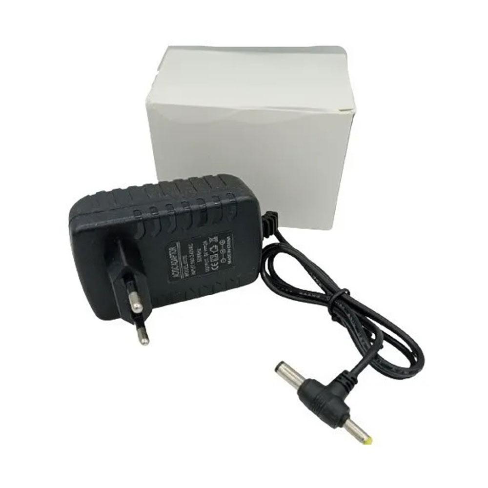 Cargador Doble Punta 12V 1A Adaptador Pared Negro Alámbrico img #2