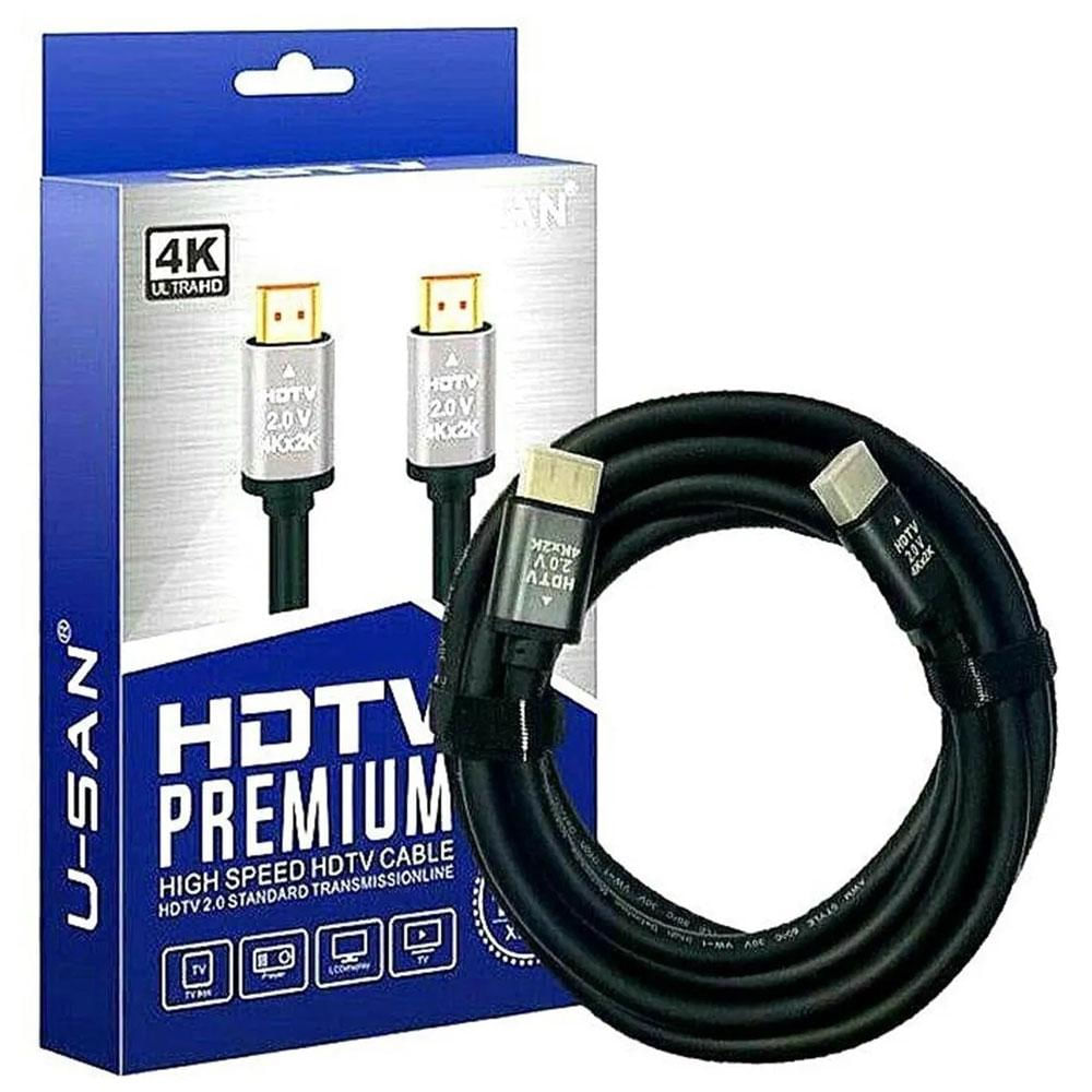 Cable Hdmi 5M 4K Ultra Hdtv Premium 2.0 18 Gbps Simultanea Transmisión img #1