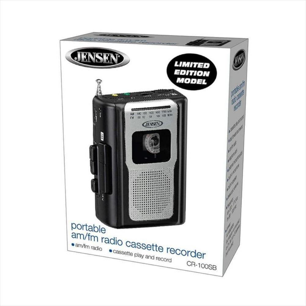 Radio Am Fm Portátil Con Reproductor De Cassette img #3