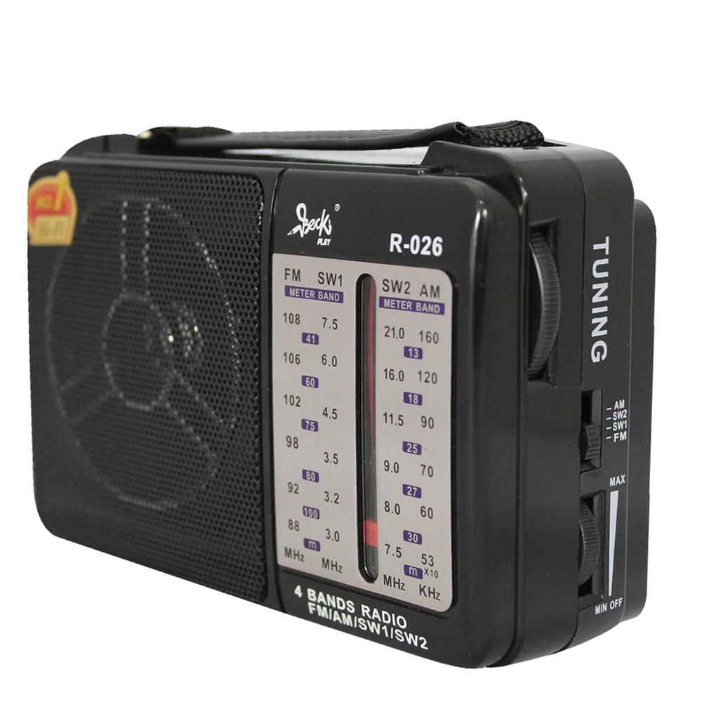 Radio Portatil 4 Bandas Am Fm Sw1 Sw 2 img #2