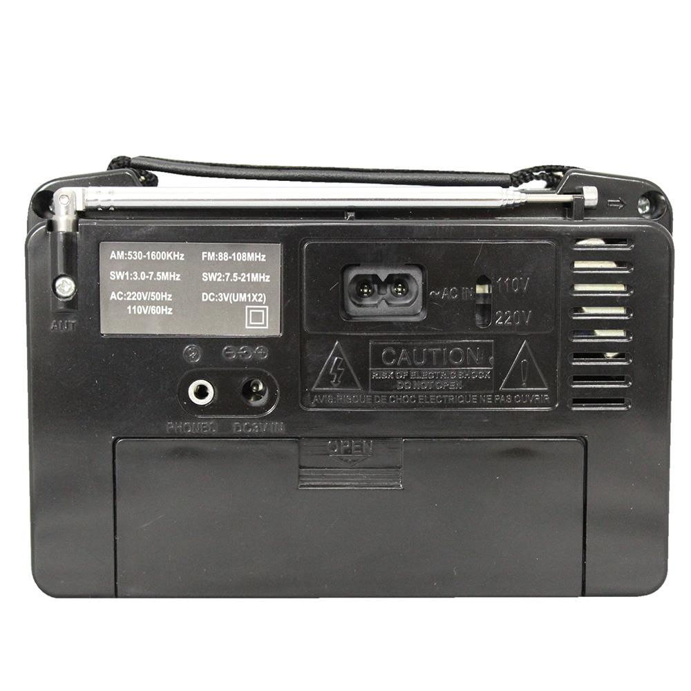 Radio Portatil 4 Bandas Am Fm Sw1 Sw 2 img #4