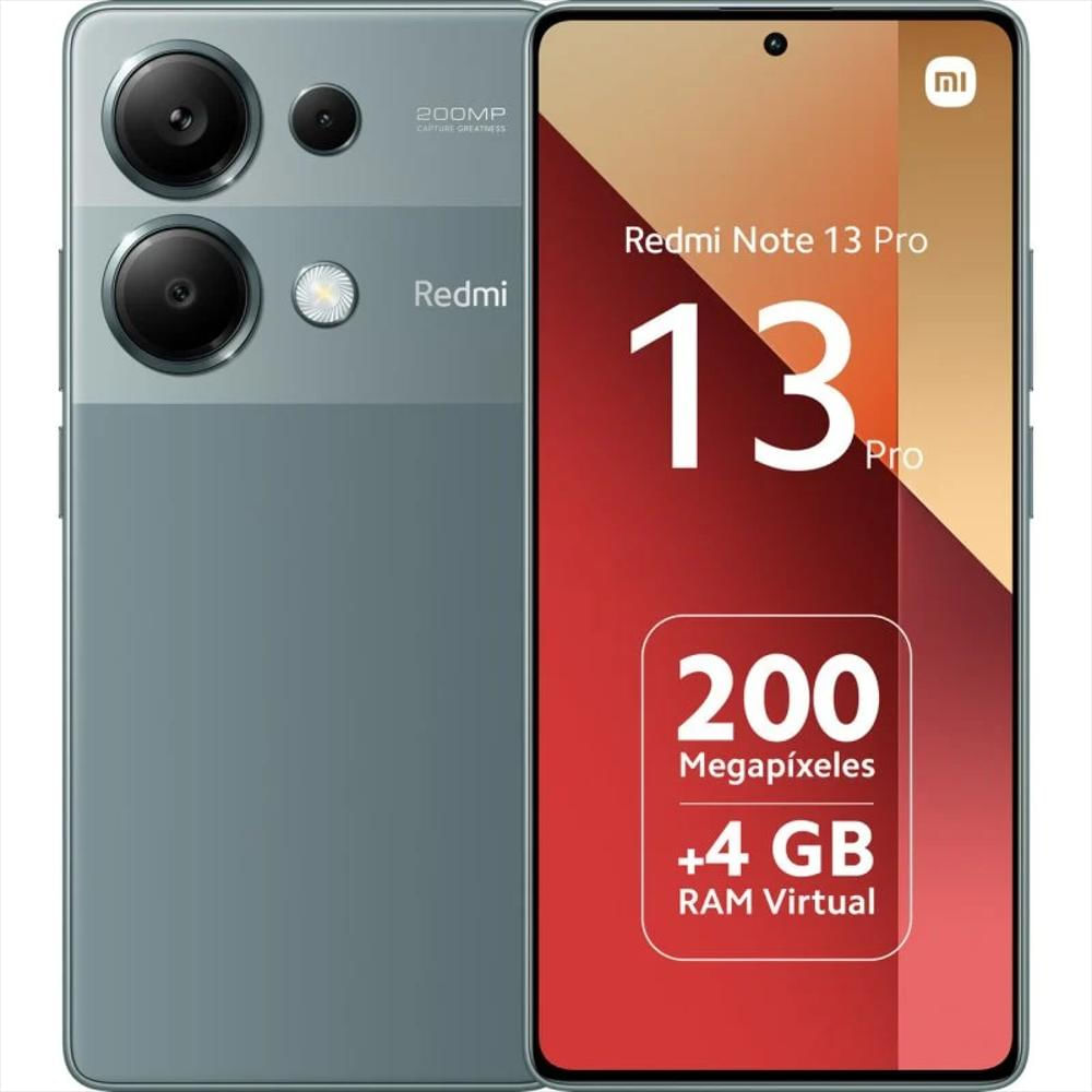 Celular Xiaomi Redmi Note 13 Pro 256Gb / 8Ram / 200Mp Verde img #1
