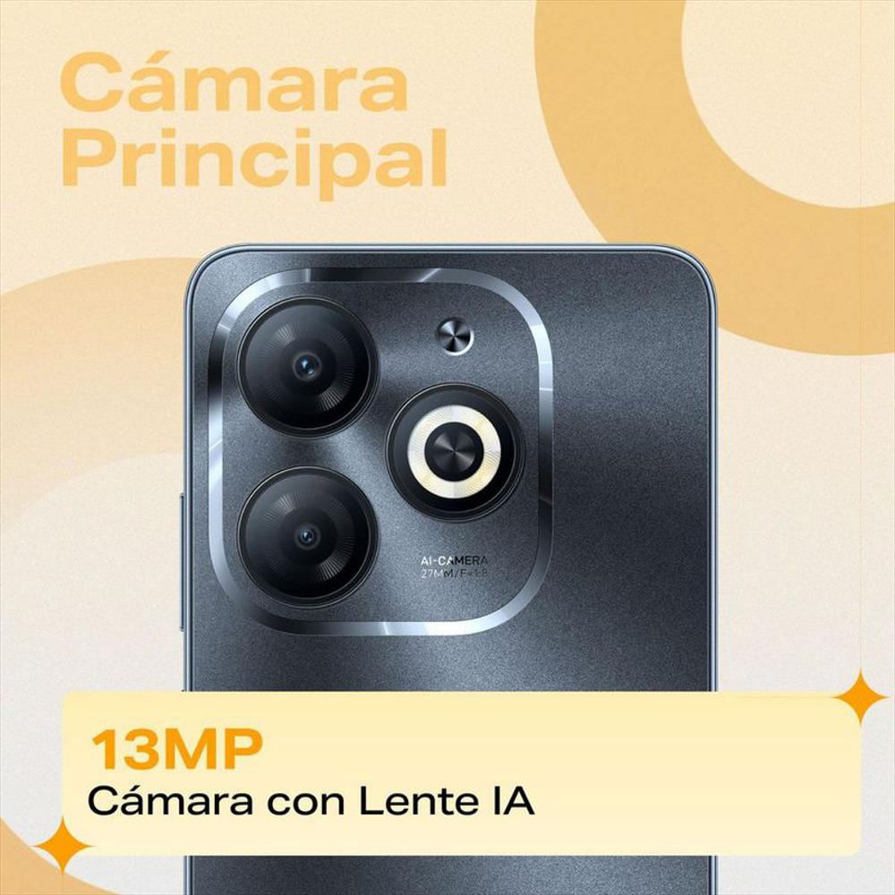 Infinix Smart 8 Dual Sim 128Gb Negro 4Gb Ram img #3