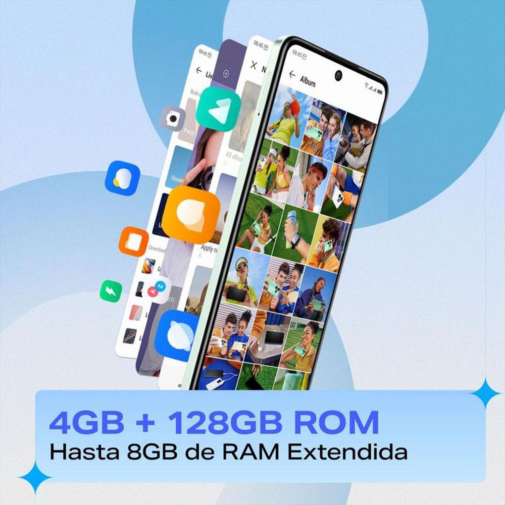 Infinix Smart 8 Dual Sim 128Gb Negro 4Gb Ram img #5