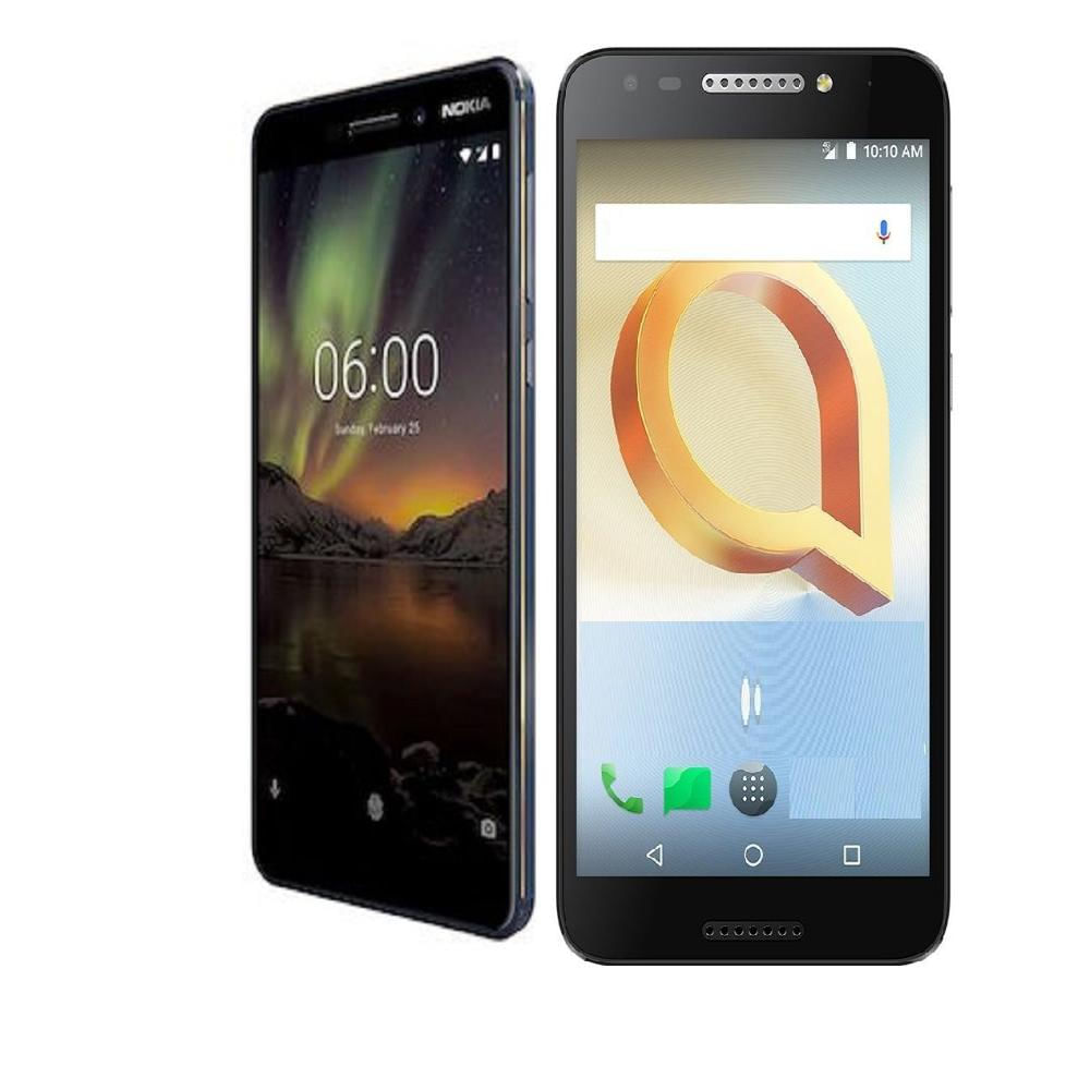 Celular Nokia 6.1 + Celular Alkatel A30 img #2