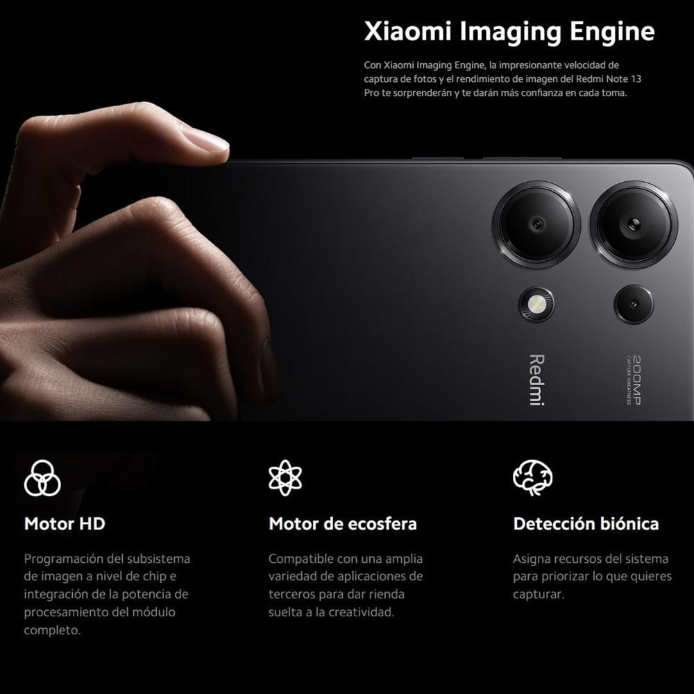 Xiaomi Redmi Note 13 Pro Black 256Gb / 8Gb + Mi Band 8 Black img #3
