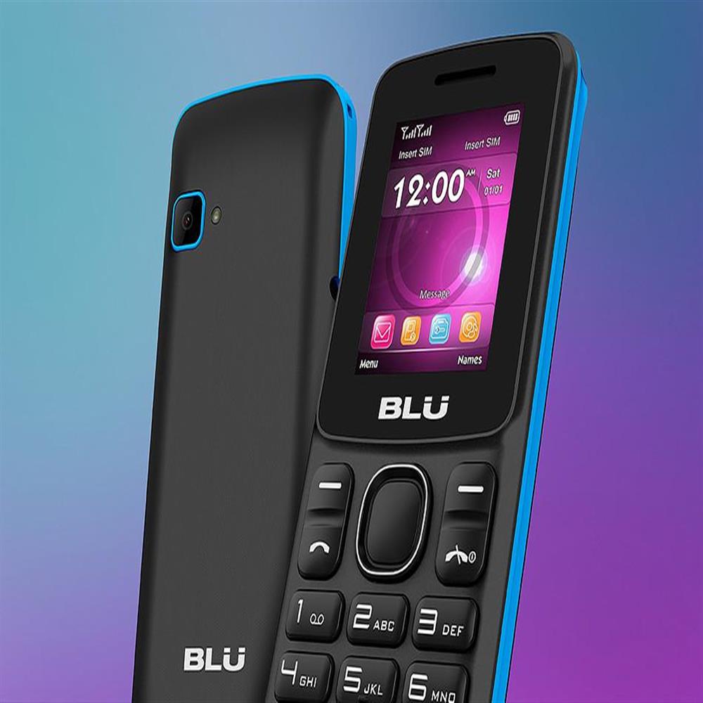 Celular Blu Z3 M Doble Sim Negro Con Azul img #5