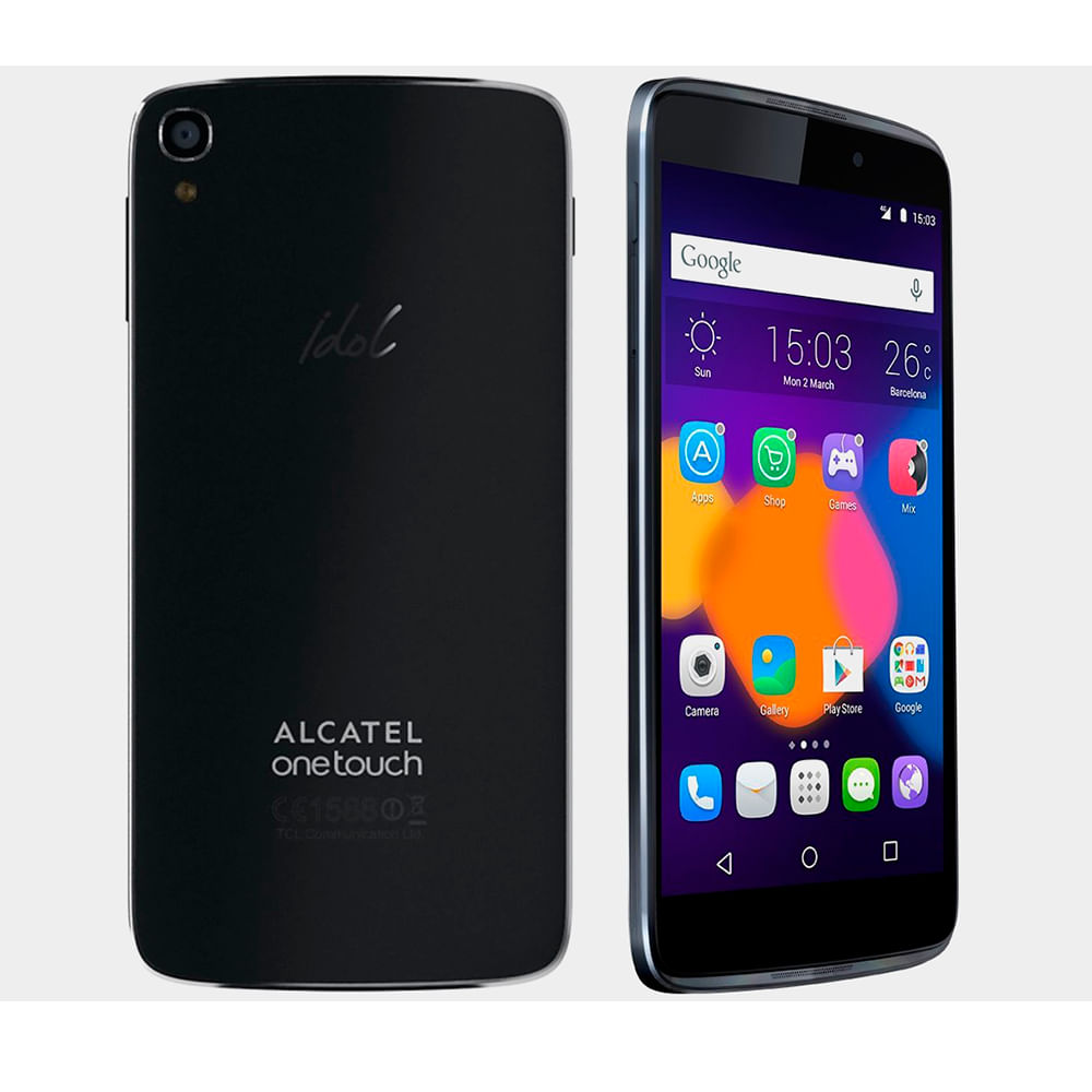 Celular Alcatel Idol 3 Negro + Audifonos img #2