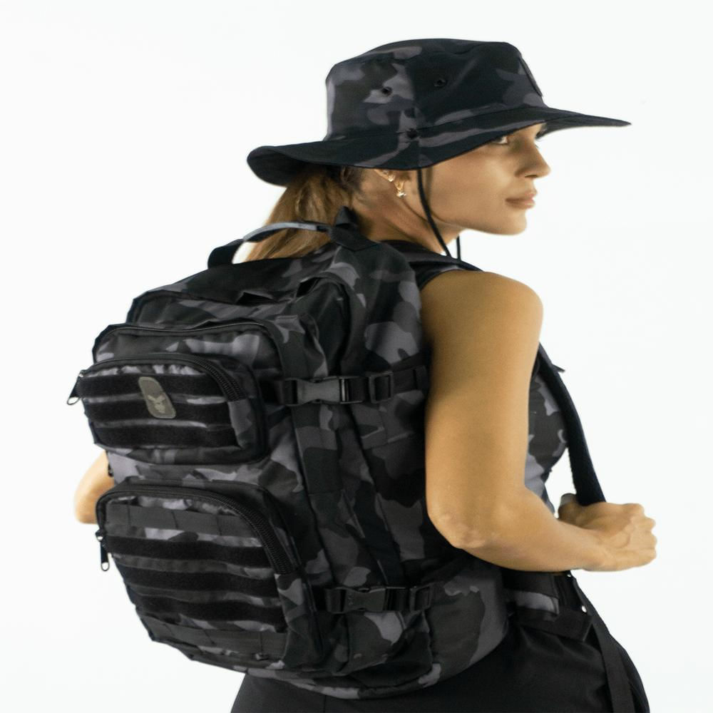 Morral Tactico Militar Oscuro img #1