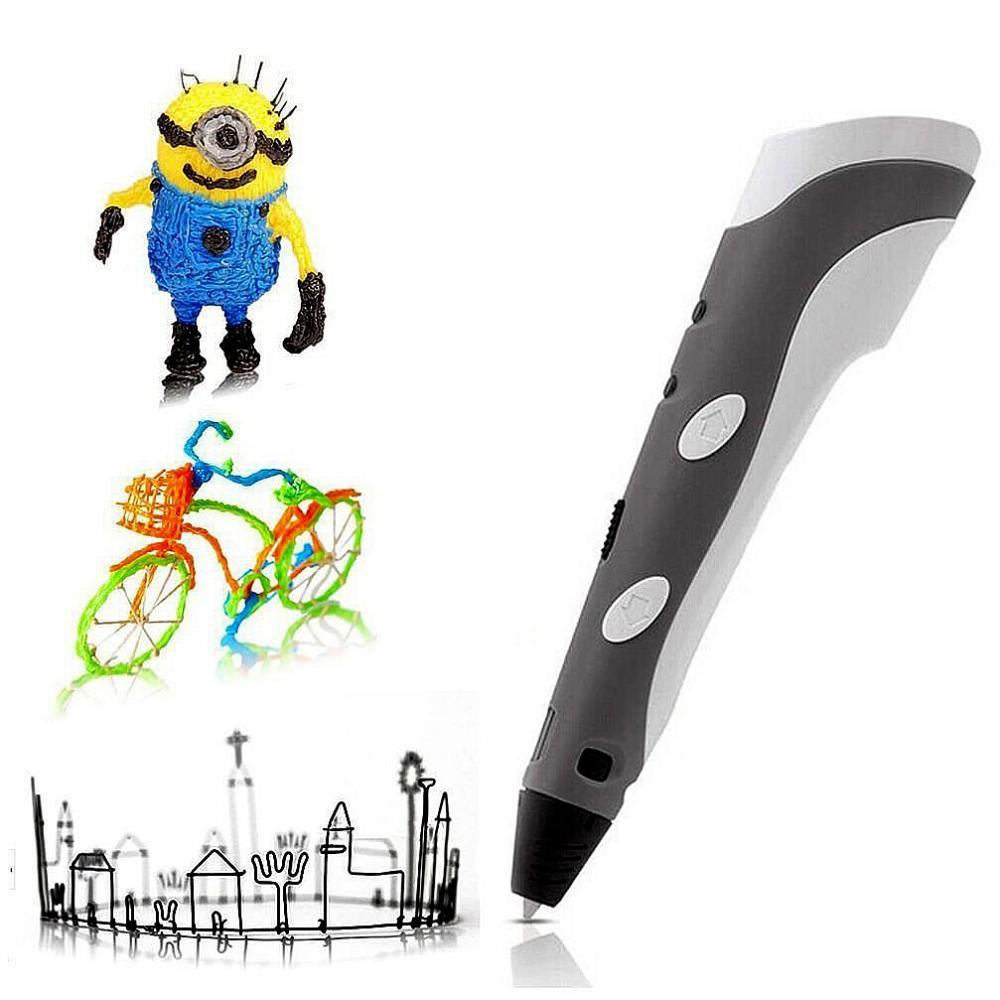 Lapiz Impresora Dibujo En 3D Pen Lapicero + 3 Filamentos 1 img #1