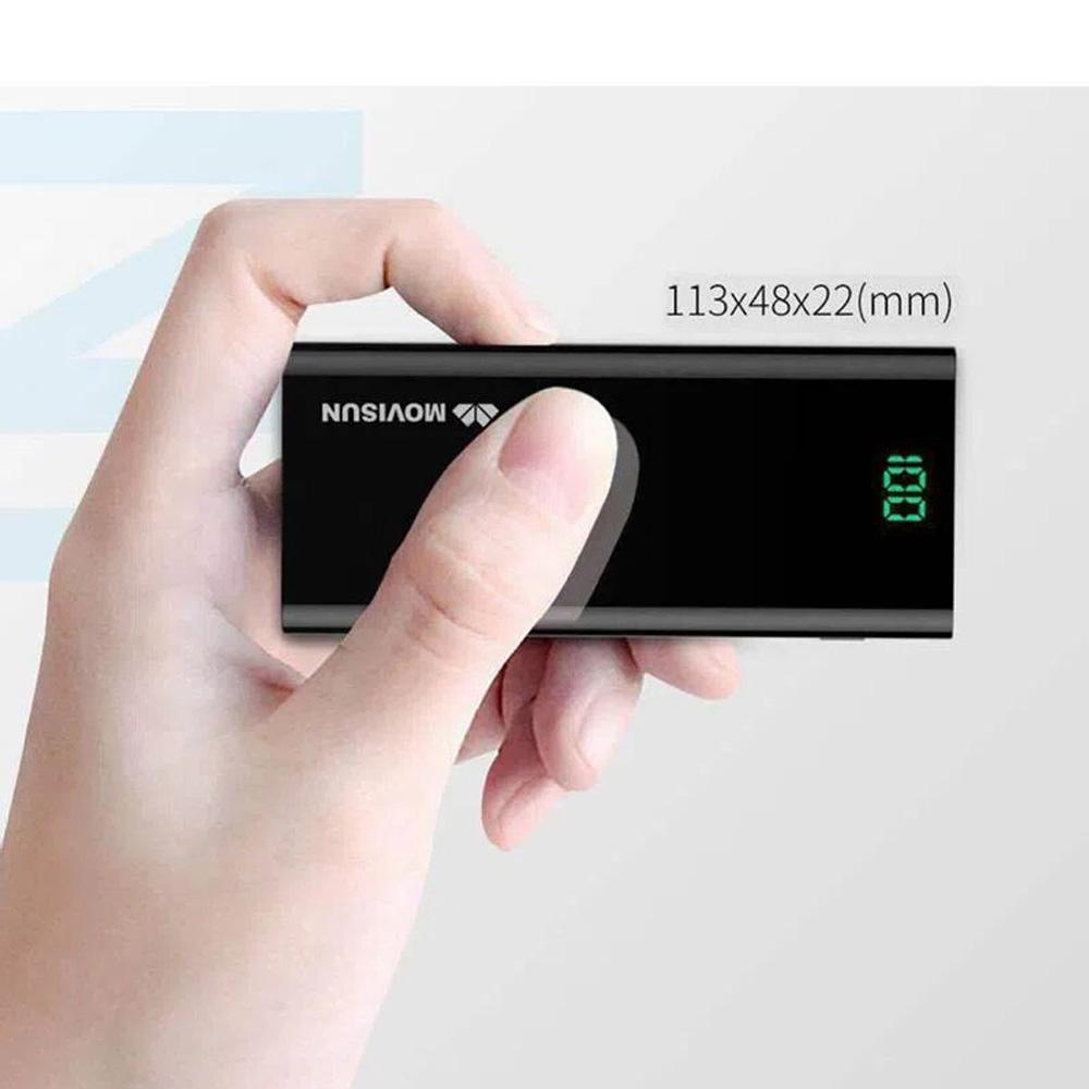 Cargador Portátil Power Bank 10000Mah Bin Brave01 Negro img #3