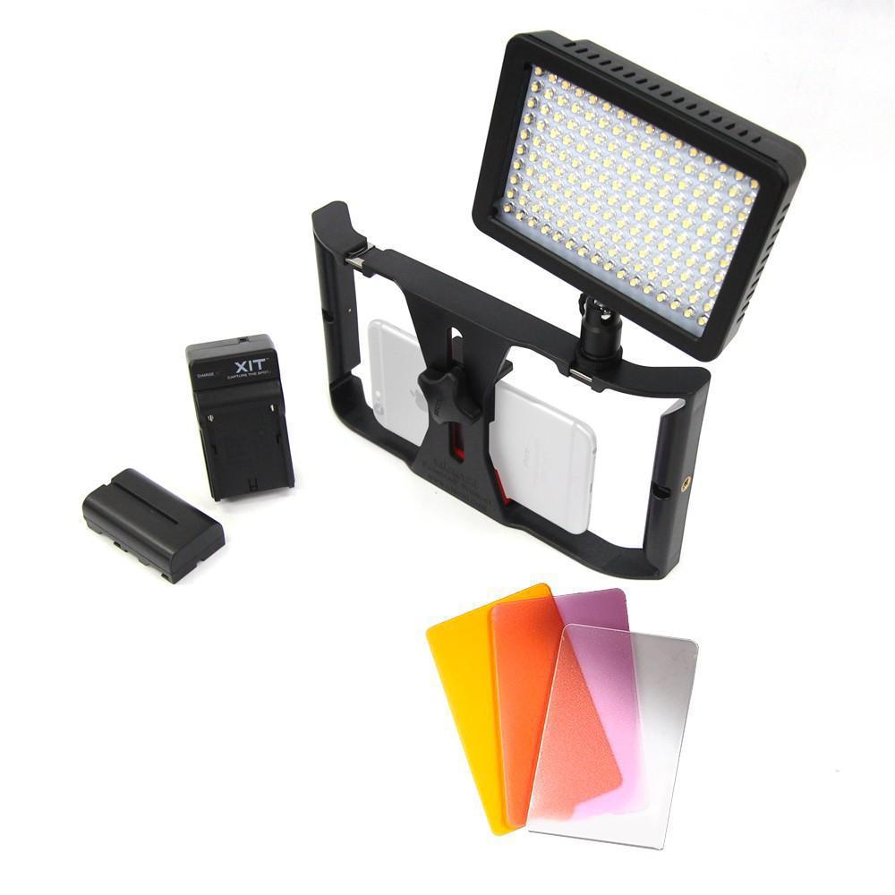 Luz 160 Leds Con Estabilizador Celular Smartphone Universal img #1