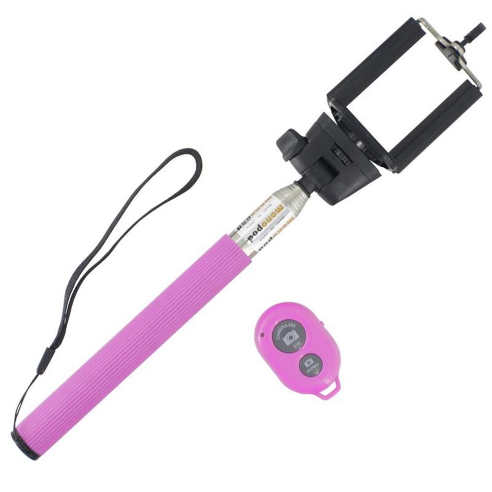 Monopod Selfie Con Adaptador Celular Y Control Bluetooth 7 img #2