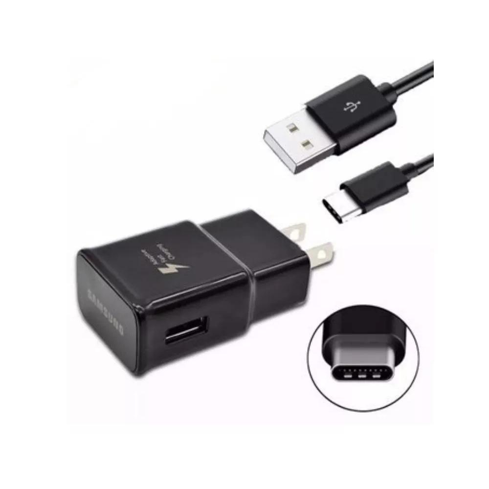 Cargador Samsung Galaxy S8 S9,A9,S10 Note Tipo C Rapida img #2