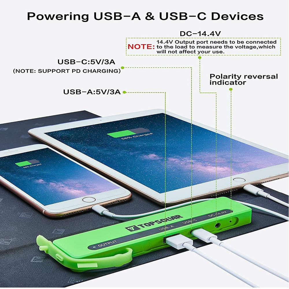 Cargador Panel Solar Topsolar Solarfairy 30S img #3