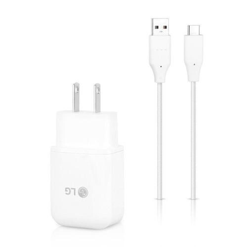 Cargador Fast Charge Lg G6 + Usb Tipo C img #1
