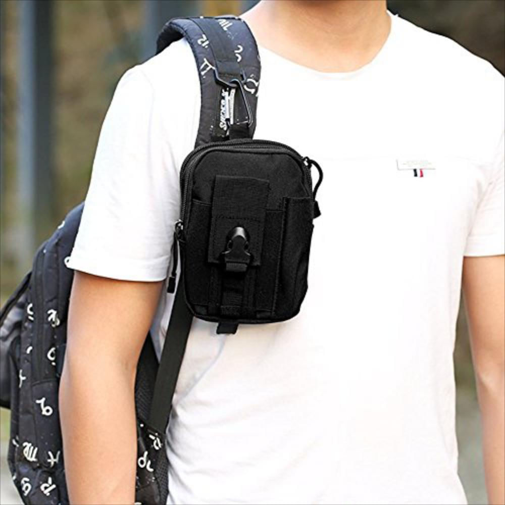 Estuche Tactico Edc Multiusos Movil Y Accesorios Negro img #3