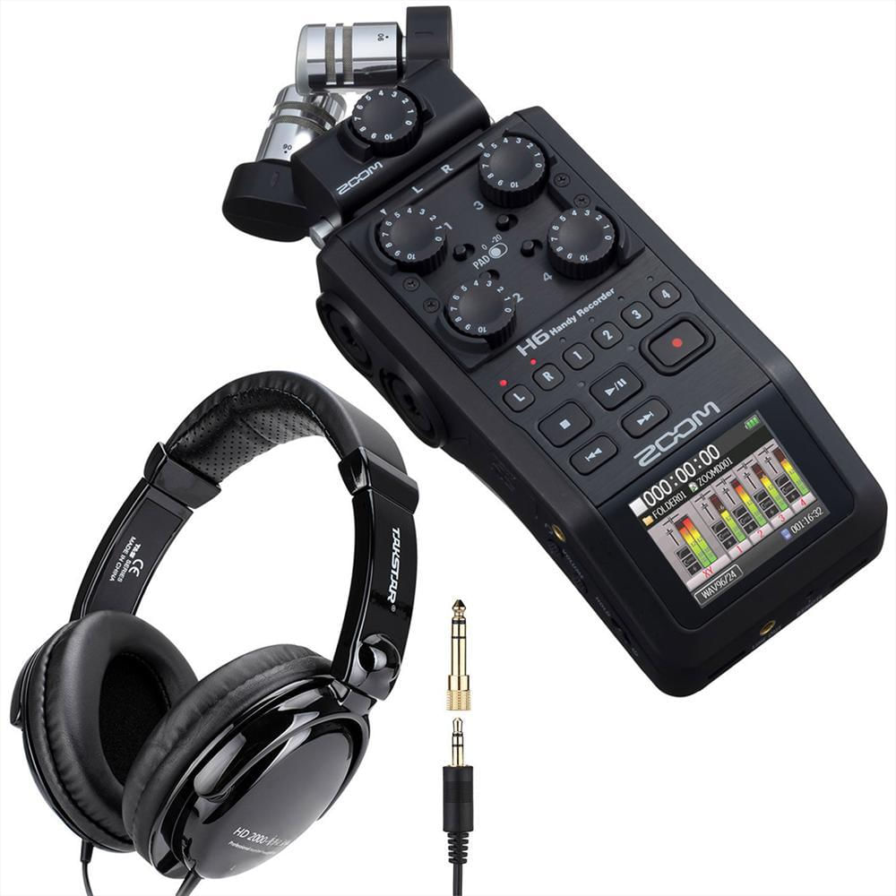 Grabadora Zoom H6 Digital Con Audifonos Takstar Hd2000 Profesional img #1