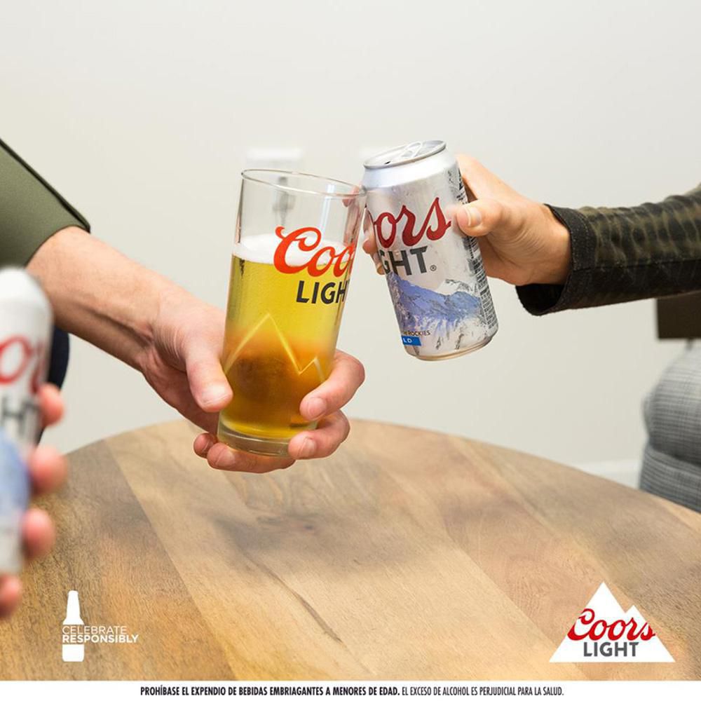 Cerveza COORS LIGHT Light Lata x6und 295ml (1770  ml) img #3