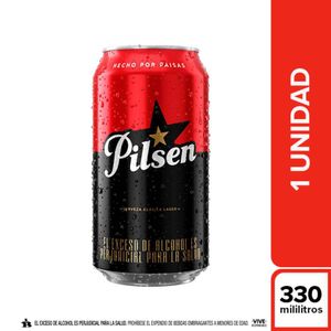 Cerveza PILSEN Lata (330 ml)