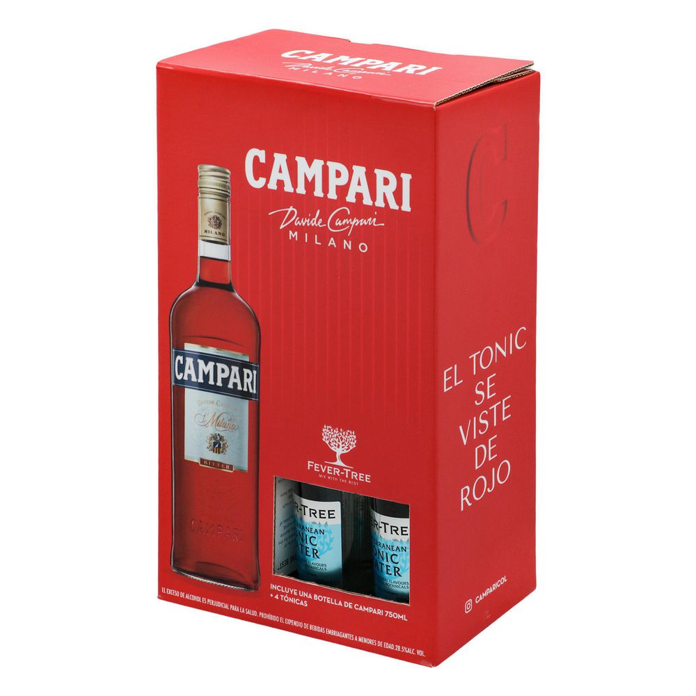 Aperitivo CAMPARI Campari+Tonica (5  und) img #2