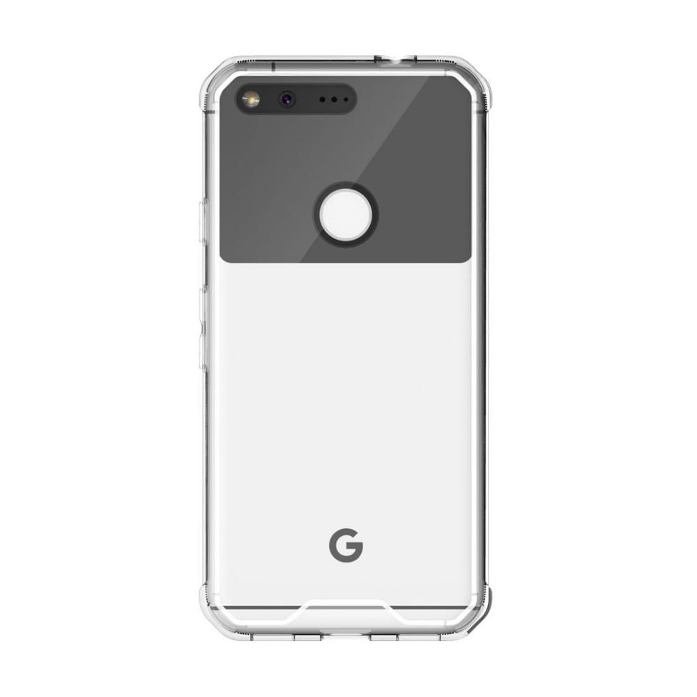 Para Google Pixel Transparente Tpu Protector Antichoque Volver Funda (Transparente) img #2
