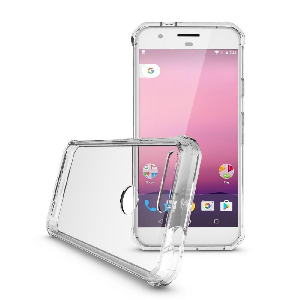 Para Google Pixel Transparente Tpu Protector Antichoque Volver Funda (Transparente) img #4
