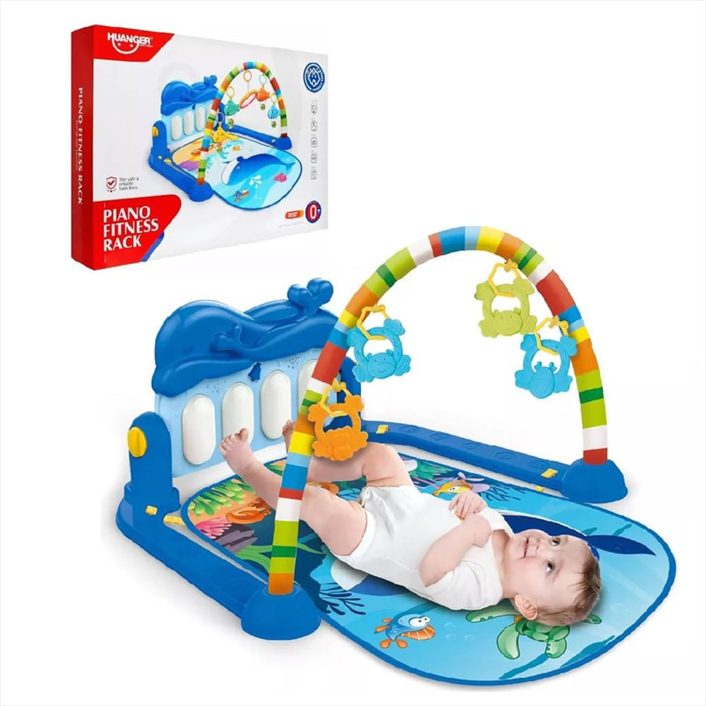 Gimnasio Piano Ballena Huanger Bebe Musical Niño Niña img #1