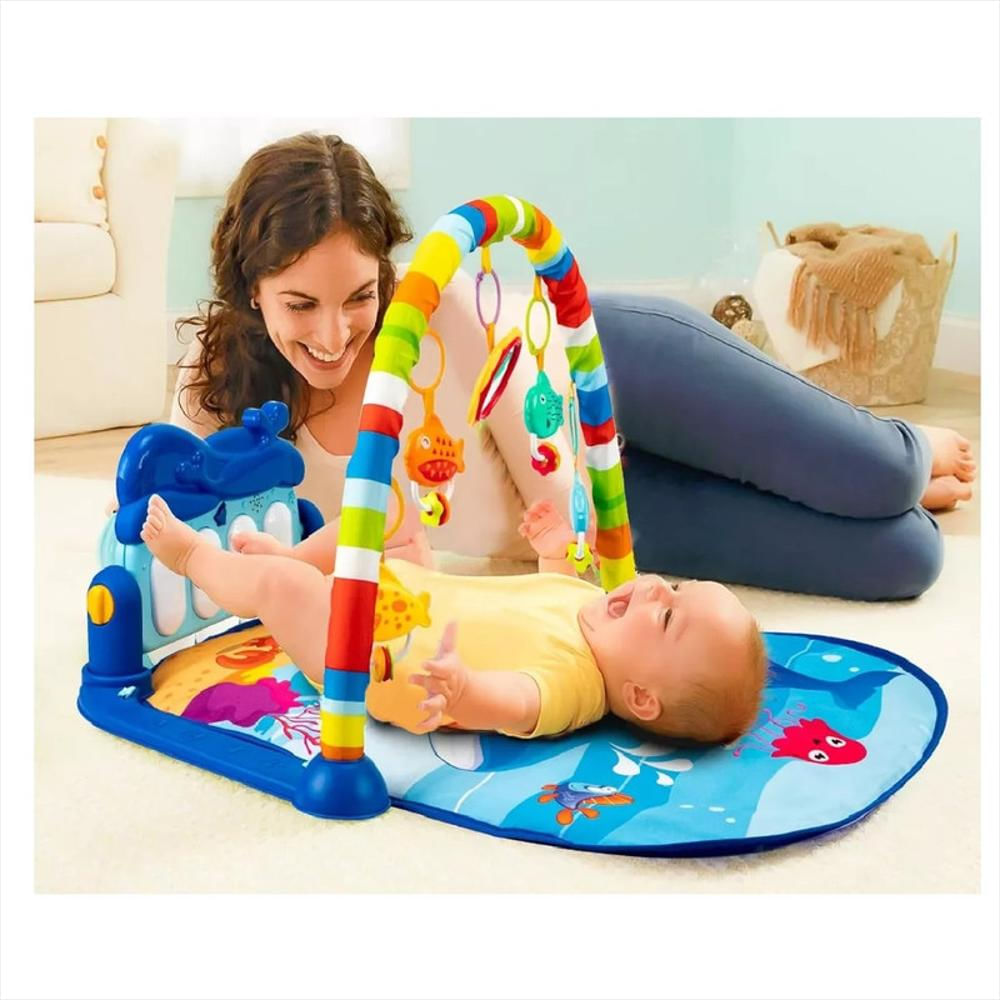 Gimnasio Piano Ballena Huanger Bebe Musical Niño Niña img #5