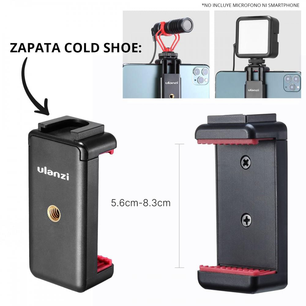 Kit Led Tripode De Mesa Extensible Palo Selfie Ulanzi Para Smartphone img #3