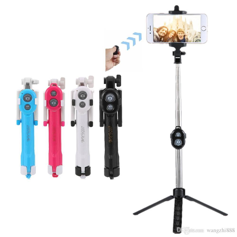 Palo Selfie + Tripode + Obturador Bluetooth img #1
