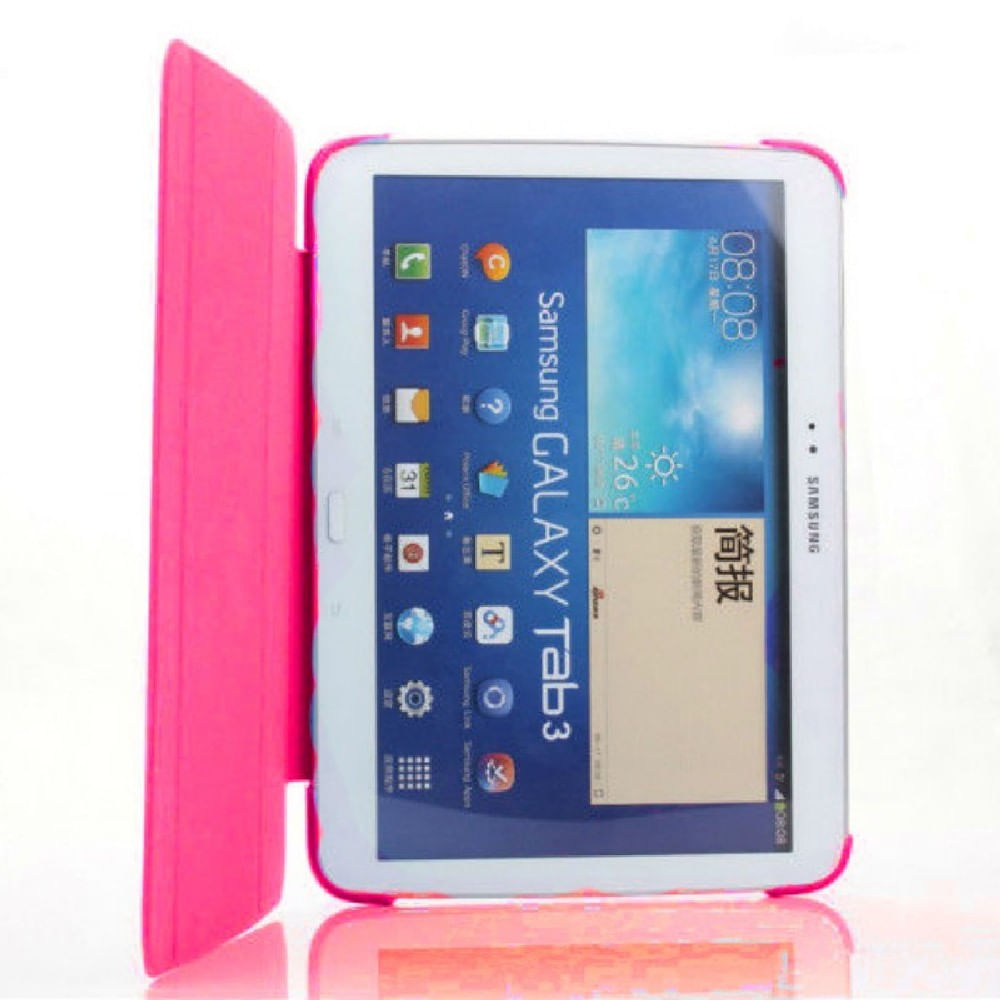 Estuche Carcasa Samsung Galaxy Tab 3 10.1 P5200 Rosado img #3