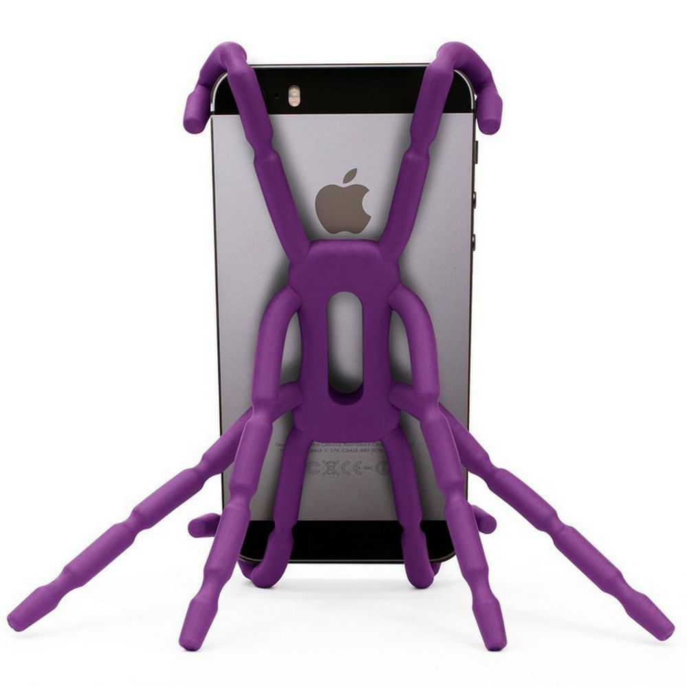 Soporte Araña Celular Camara Carro Moto Bicicleta Morado img #2